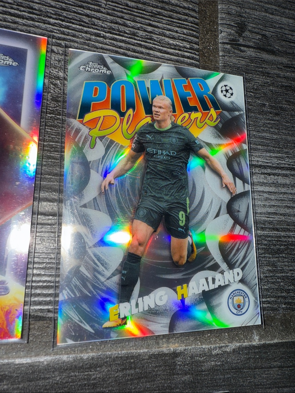 Kylian mbappe soccer erling haaland Topps chrome refractor 50c lot - Picture 3 of 10